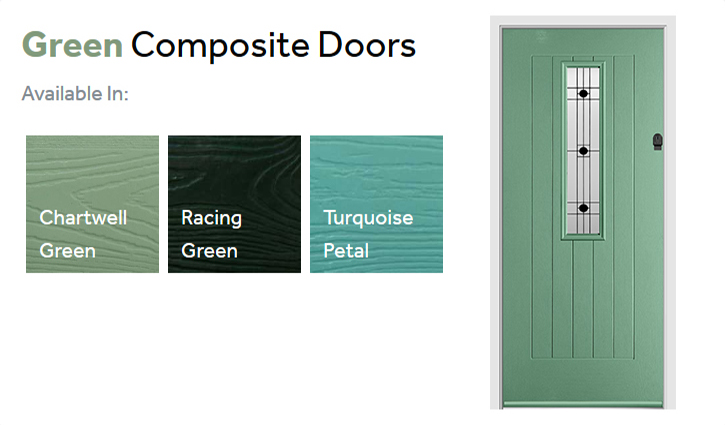 Black Endurance Composite Door Colour