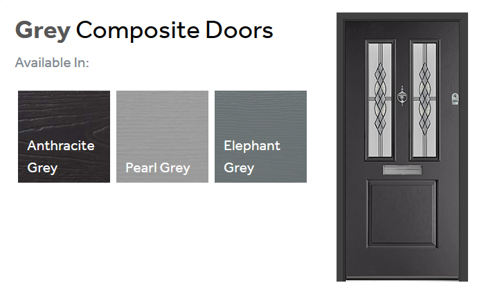 Black Endurance Composite Door Colour