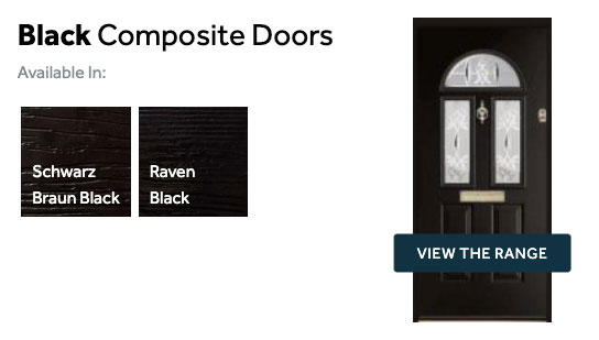 Black Endurance Composite Door Colour